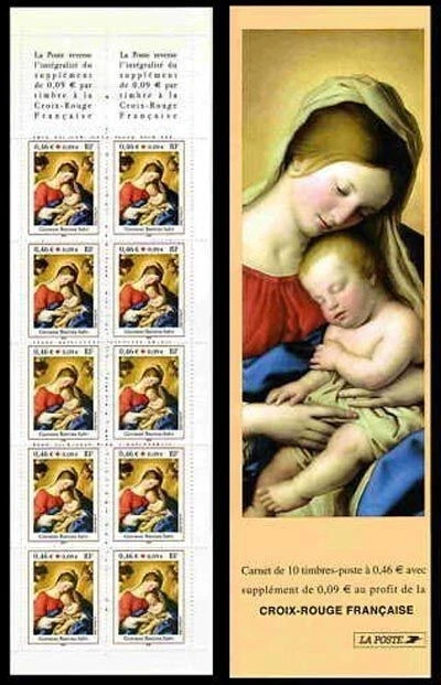 Bloc De Timbres Croix-Rouge France 2000 - Fêtes De Fin D'Année - Neuf